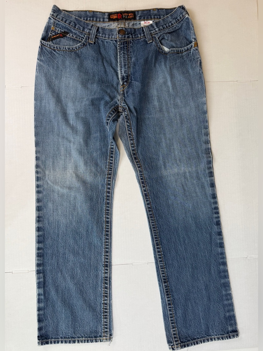 Ariat Men’s FR M4 Low Rise Boot Cut Jeans 38x34